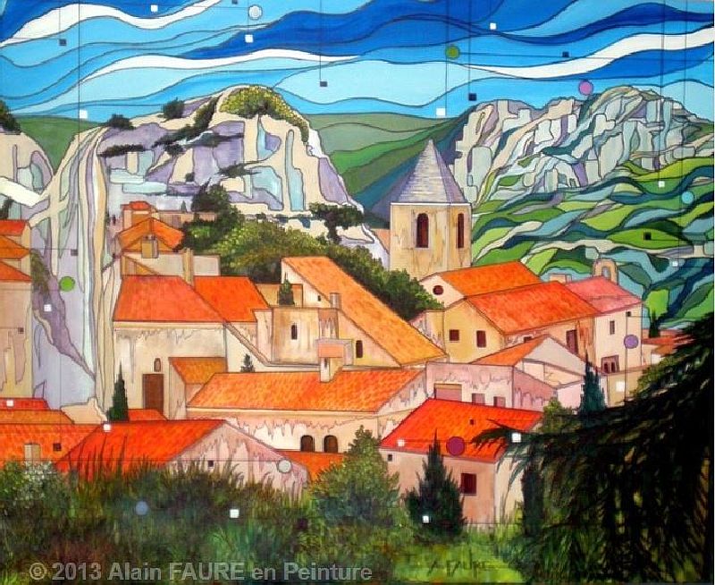 Les Baux de Provence par Alain Faure