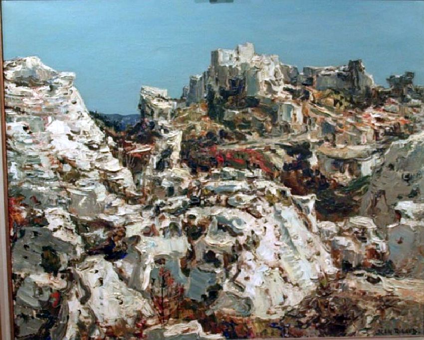 Les Baux de Provence par Jean Rigaud