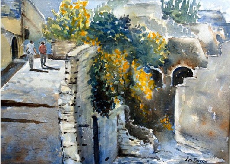 Les Baux de Provence par Les Ducak