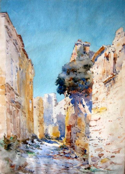 Les Baux de Provence par Hughes Cossetini