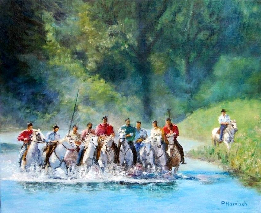 Camarguais par Pascale Sydein Harnisch