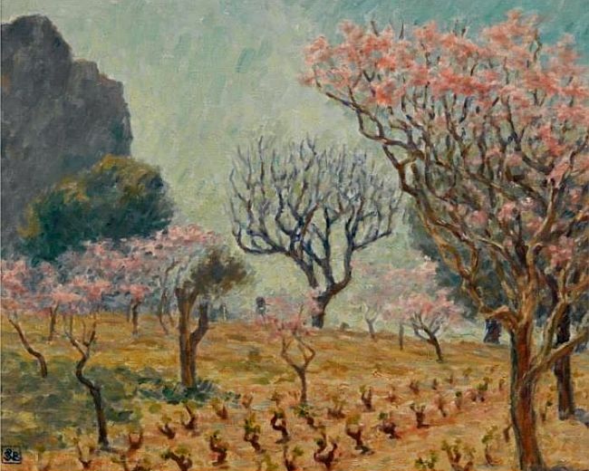 Vigne &agrave; Cassis par Rupert Bunny