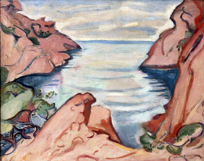  Calanque de Figuerolles &agrave; La Ciotat  par Othon Frisz