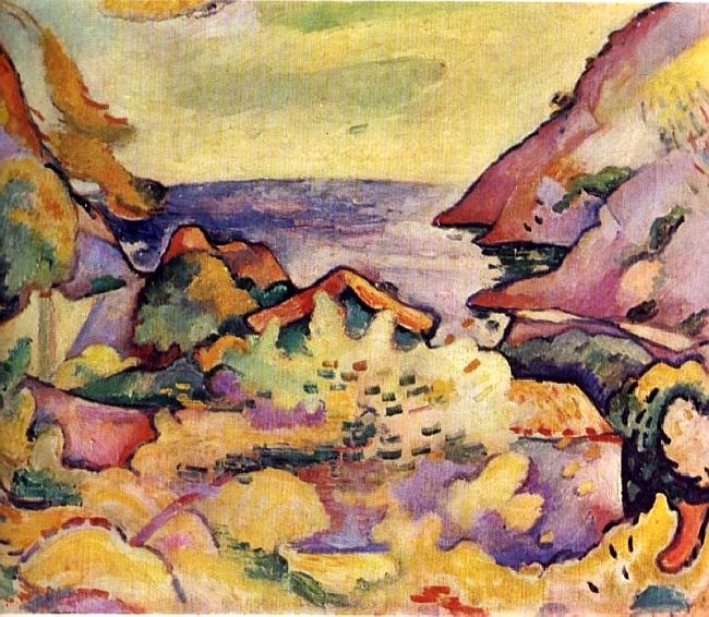 Calanque &agrave;  La Ciotat par Georges Braque