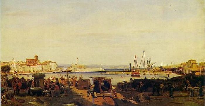 Port de La Ciotat par Emile Loubon