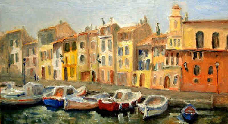 Martigues, la  vieille ville par Julie Houcq