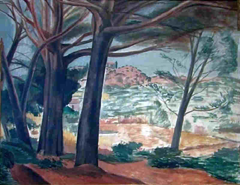 La forêt à Martigues par André Derain
