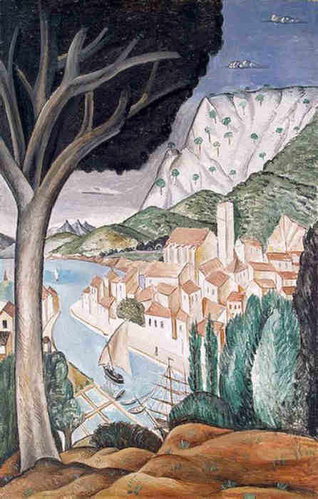 Le port de Martigues par Andr&eacute; Derain