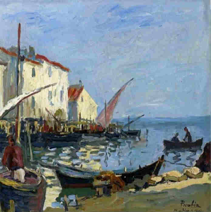 Les Martigues par Francis Picabia