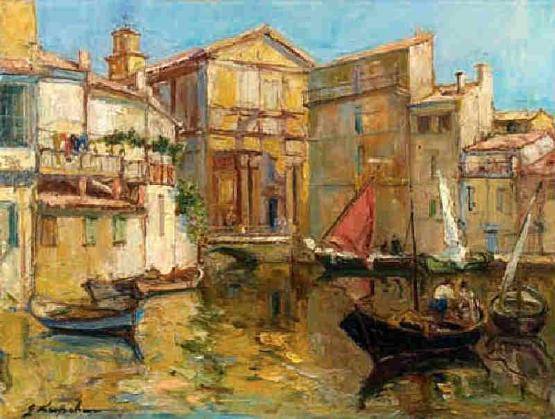 Les Martigues par Georgi Alexandrovich Lapchine