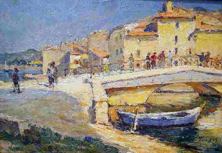 Martigues par Edouard Ducros