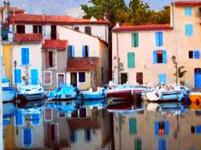 Reflets &agrave; Martigues par Dan Kopel
