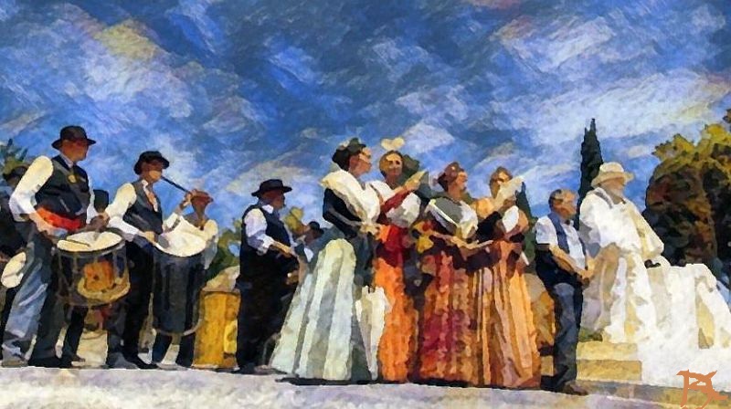 Fete des ruband &agrave; Mouri&egrave;s par Dan Kopel