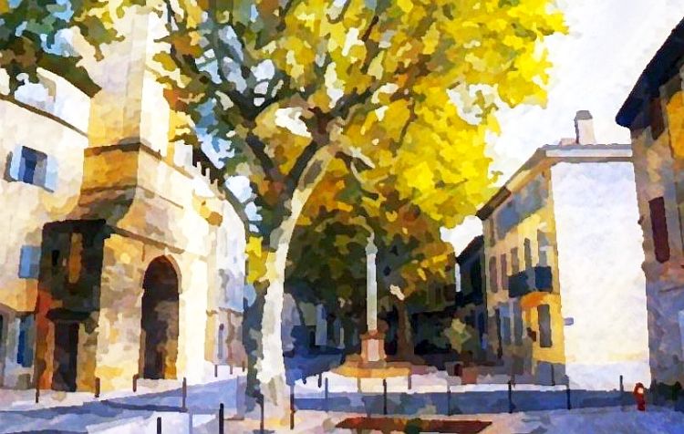 P&eacute;lissanne, place Cabardel par Dan Kopel