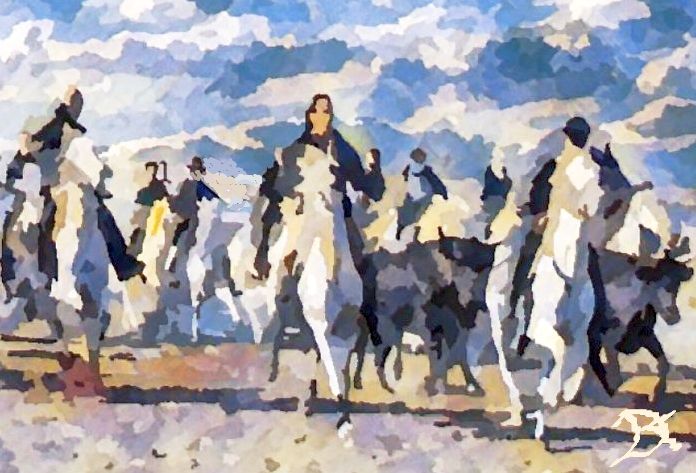 Abrivado aux Saintes Maries par  Dan Kopel