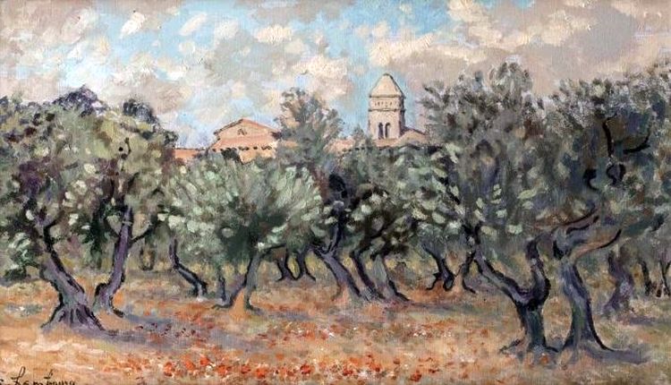 Vue de St-R&eacute;my de Provence