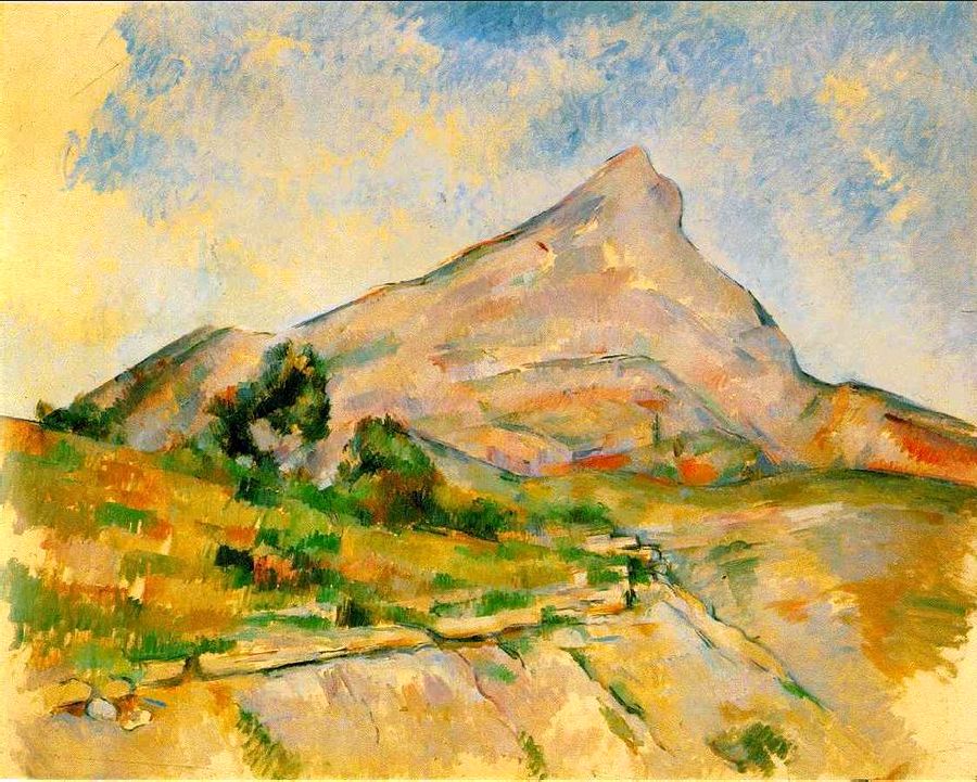 La Montagne Saint Victoire par Paul C&eacute;zanne