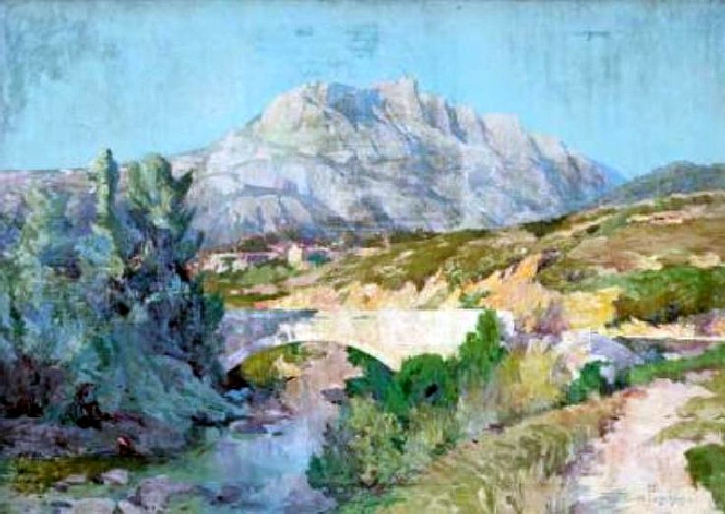 La montagne Ste-Victoire par Antoine Ponchin