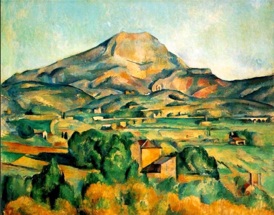 La Montagne Saint Victoire par Paul C&eacute;zanne