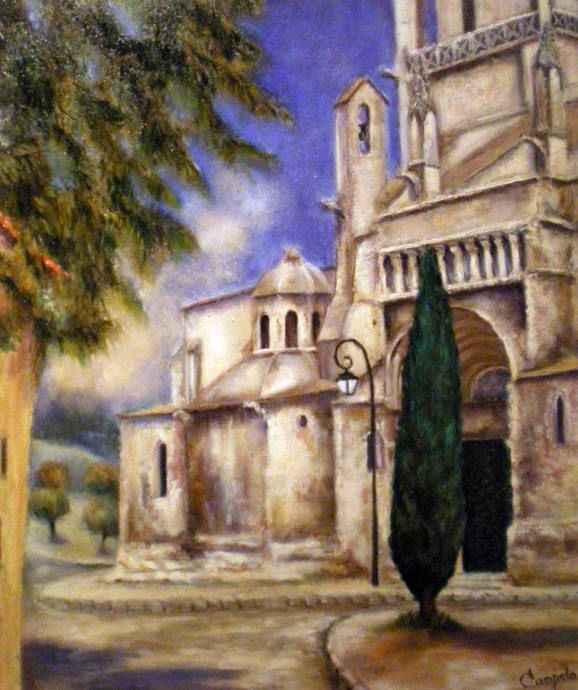 Eglise St-Martin &agrave; Tarascon par Chantal Campolo