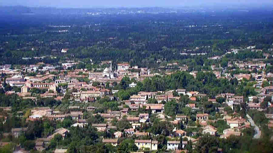 Vue de St-R&eacute;my de Provence