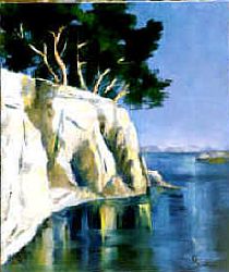Calanque de Cassis par Marie Claude Trehet