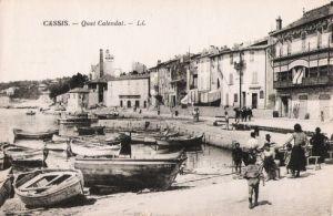 Cassis quai Calendal ann&eacute;es 1920