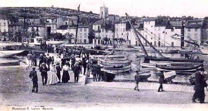  port de Cassis 1900