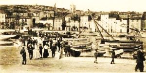 Cassis l'arrivee des Marseillais 1900