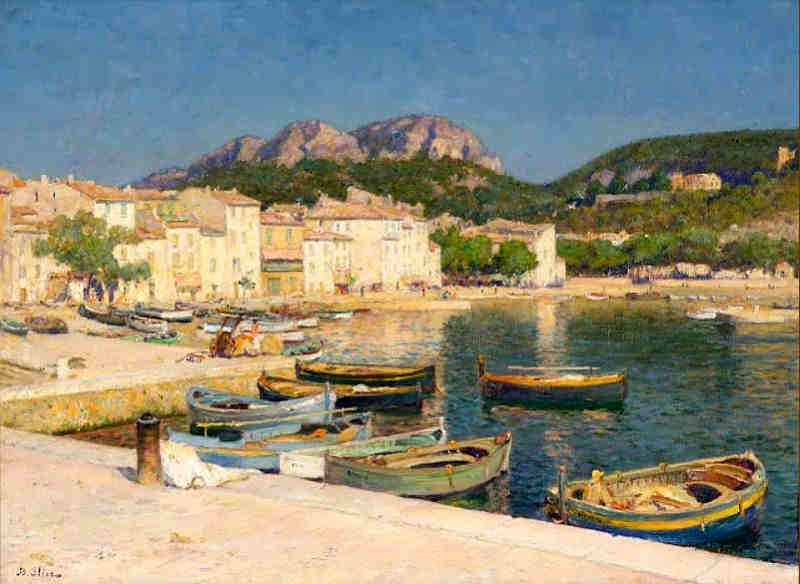 Port de Cassis par Jean-Baptiste Olive