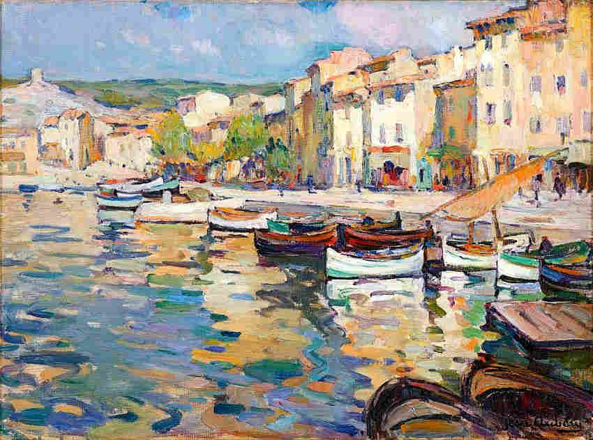 Port de Cassis par Jean Aubery