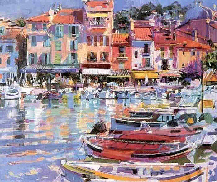 port de Cassis by Peter Graham