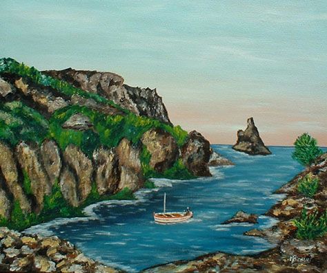 Calanque de Sugiton par Michel  Breuil