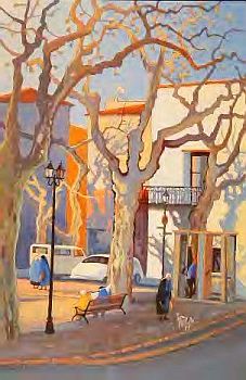entral square Cassis  by Stephen Quiller