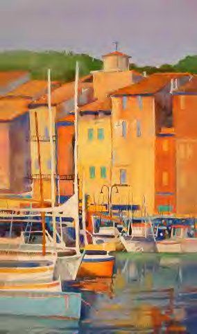 Cassis port by Stephen Quiller