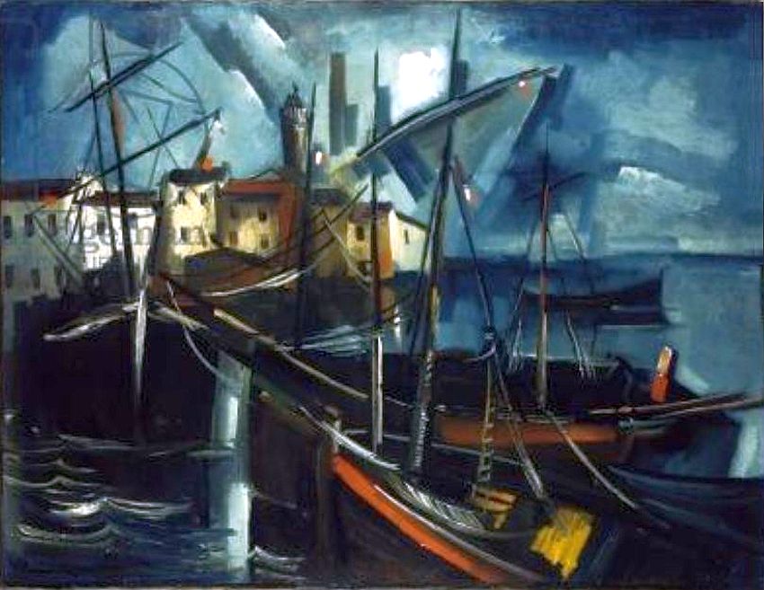 Port de Cassis  par Maurice de Vlaminck