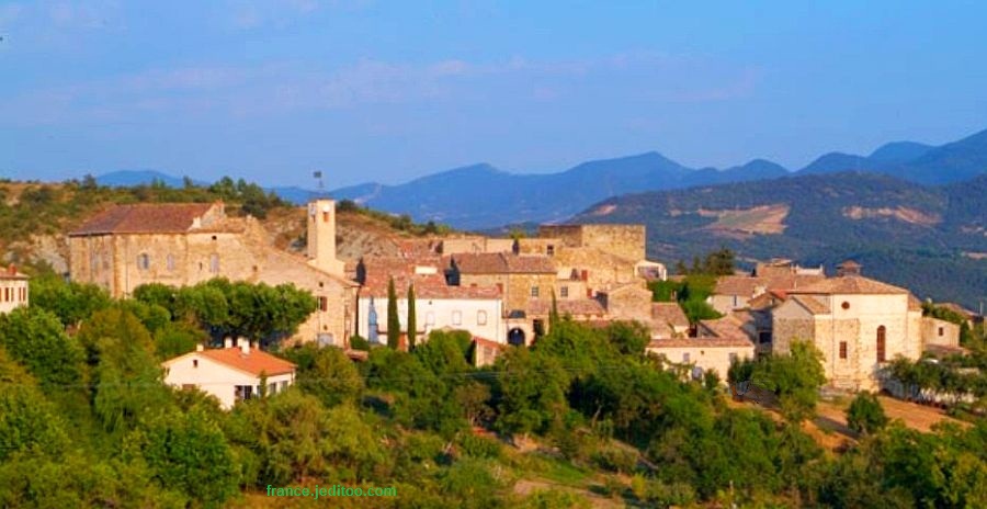 Vue de Rosans