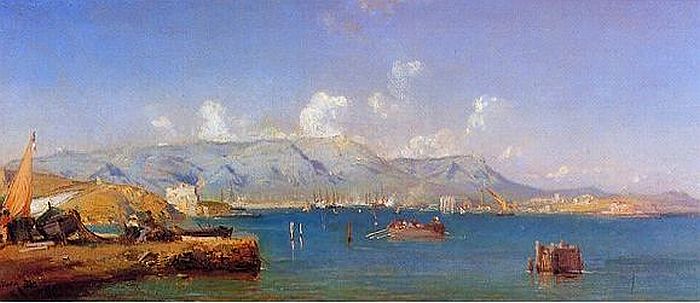 Lapetite  rade de Toulon par Vincent Courdouan