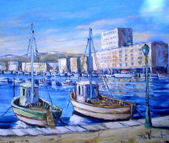 Le port de Toulon par Vincent Rallo