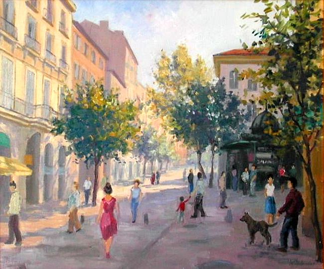 Le cours Lafayette &agrave; Toulon par Tony Wahlander