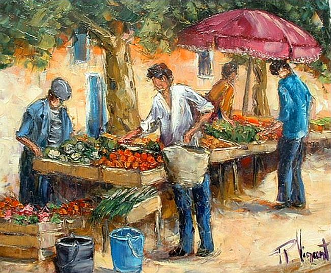 March&eacute;   cours Lafayette &agrave; Toulon par Vincent Rallo
