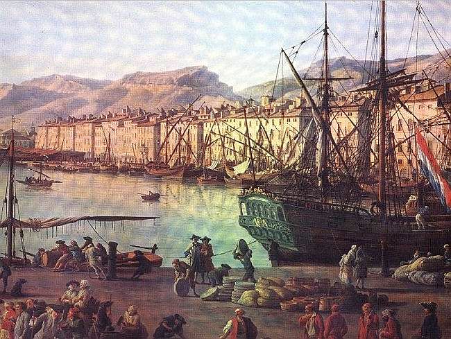 Port de Toulon  par  Claude Joseph Vernet