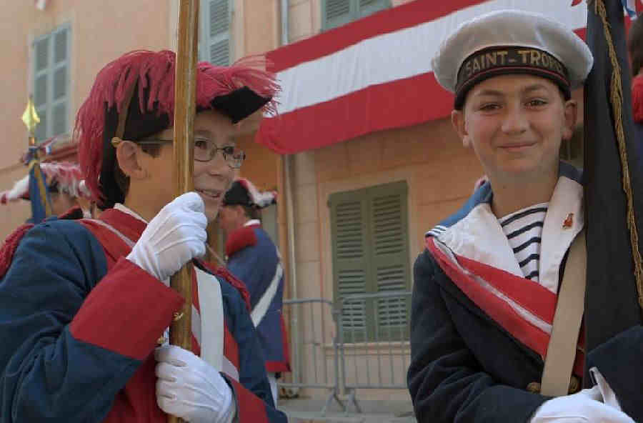 Enfants, bravades de St-Tropez