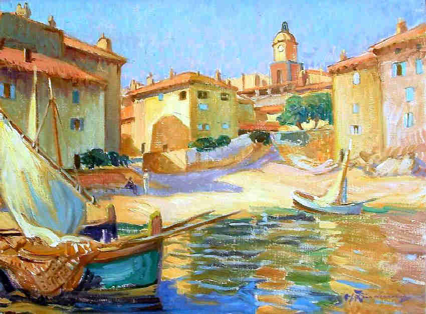 St-Tropez la Ponche par Martin Lindenau