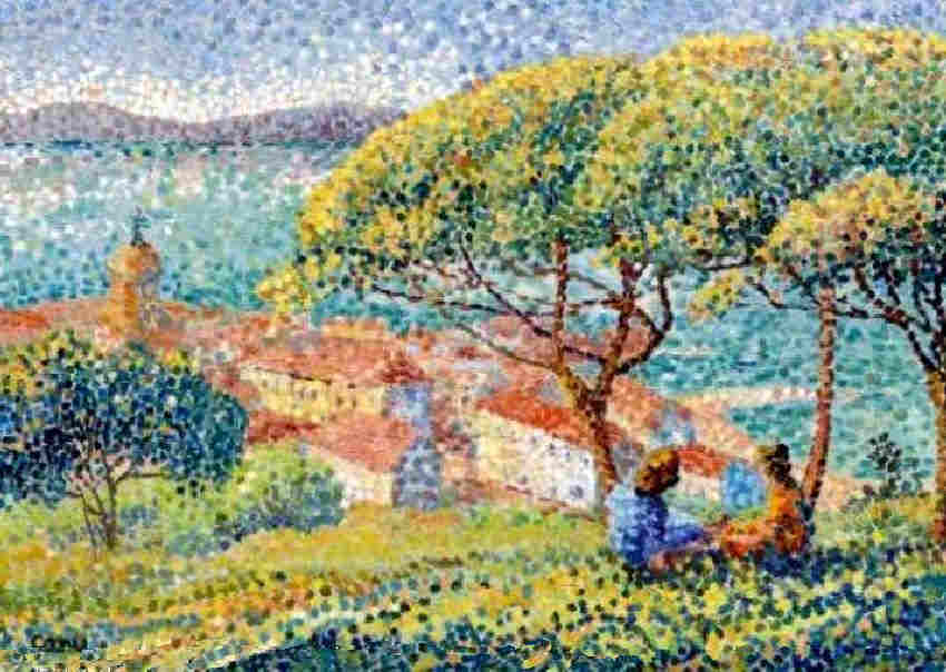 baie de St-Tropez par Yvonne Canu