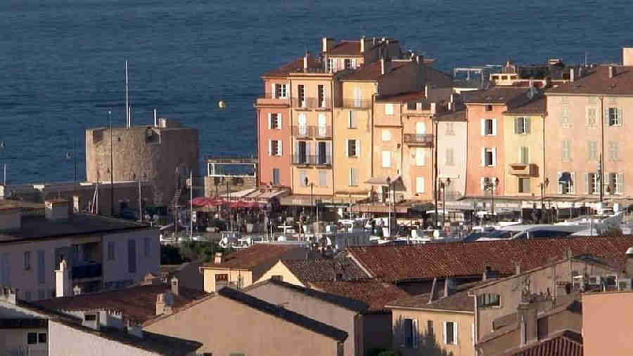 Port de St-Tropez et Tour Vieille