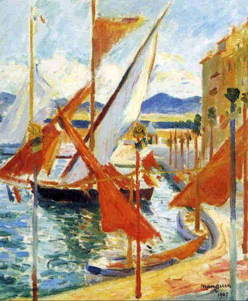 14 juillet &agrave;  St-Tropez par Henri Manguin