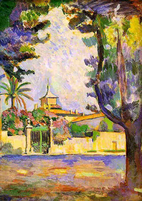 Place des Lices &agrave; St-Tropez par Henri Matisse