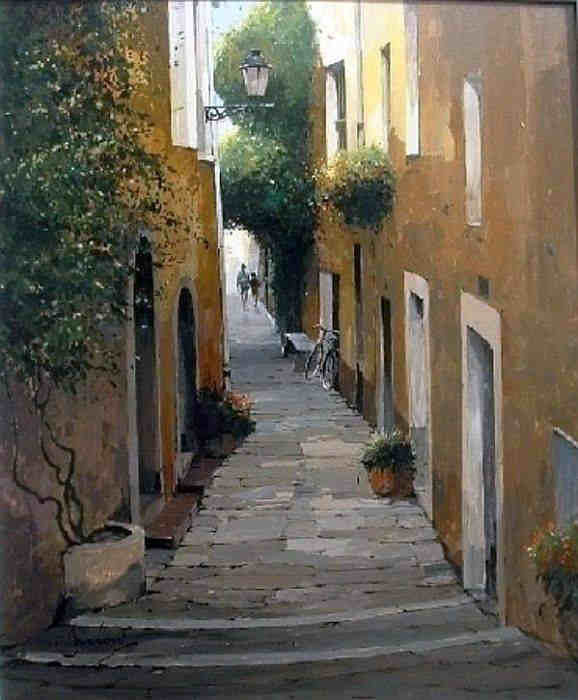 Back alley St-Tropez Jeremy Barlow Roi