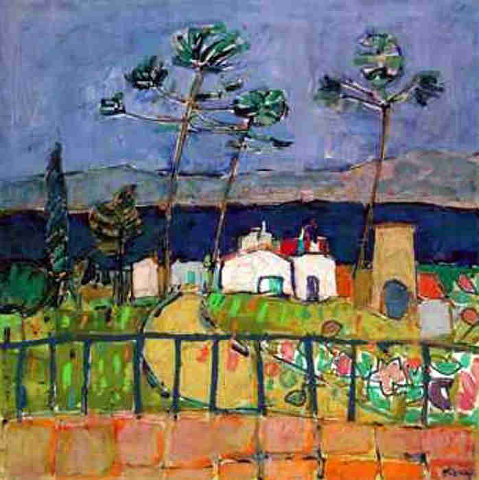 La baie de St-Tropez par Paul A&iuml;zpiri